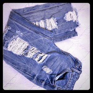 Distressed Jeans